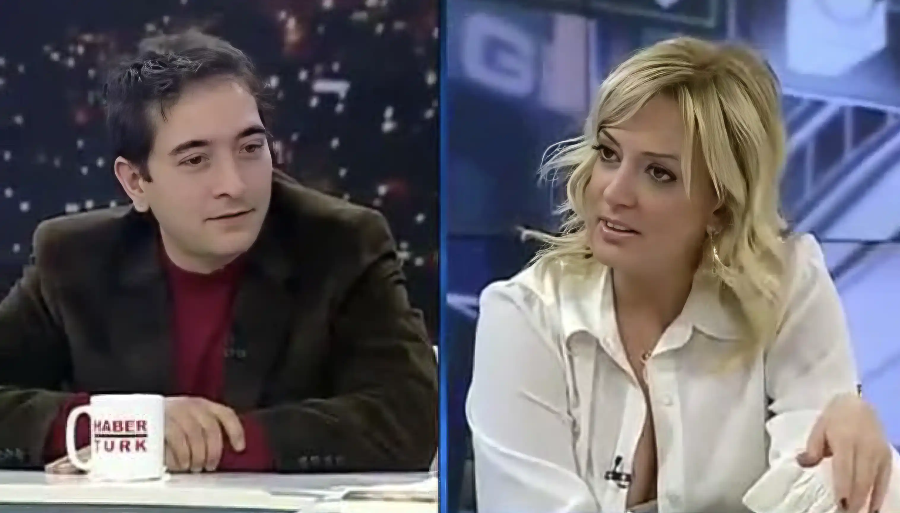 Ike on Habertürk with Saba Tümer
